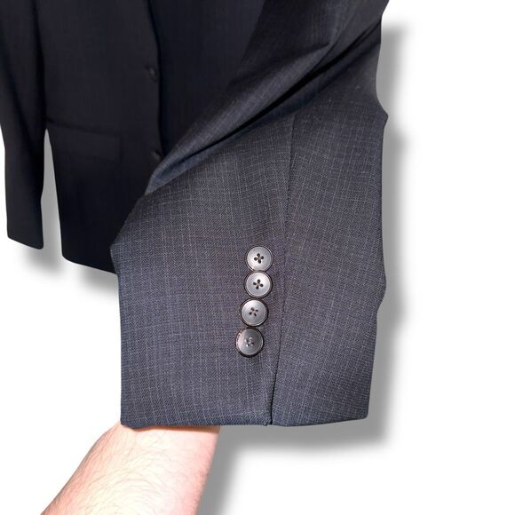 Hugo Boss Reda Super 110s Wool Reda Fabric Sport Coat 38R - Picture 7 of 8